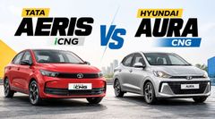 Tata Aeris iCNG vs Hyundai Aura CNG